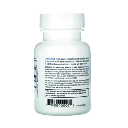L-carnosina 500 mg 30 Cápsulas