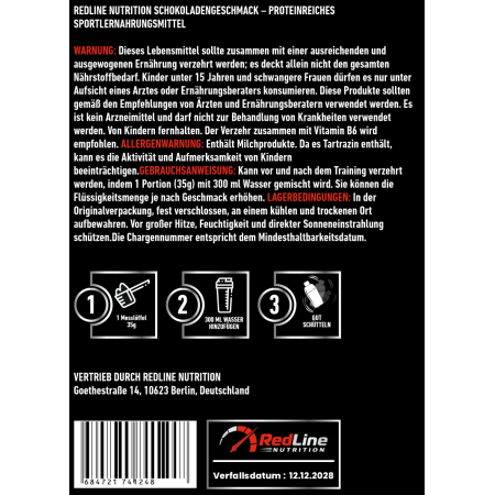 Redline Nutrition RPM Mass Gainer 2000 Gr