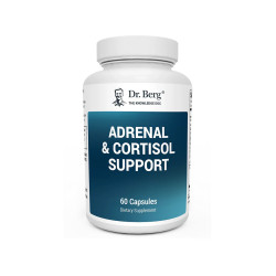 DR.BERG Adrenal & Cortisol Support – 60 Vegetable Capsules