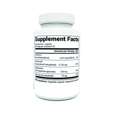 DR.BERG Magnesium Glycinate Vitamin D3 90 Caps.