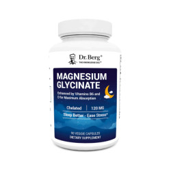 DR.BERG Magnesium Glycinate Vitamin D3 90 Caps.