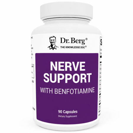 Dr.Berg Nerve Support Benfotiamine  90 Capsules