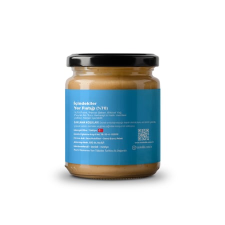 Zeus Nutrition Peanut Butter 350gr Fıstık Ezme Şekerli
