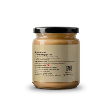 Zeus Nutrition Peanut Butter 350gr Fıstık Ezme Şekersiz