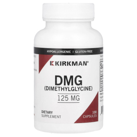 Kirkman Labs DMG (dimetilglisin) 125 mg 100 kapsül