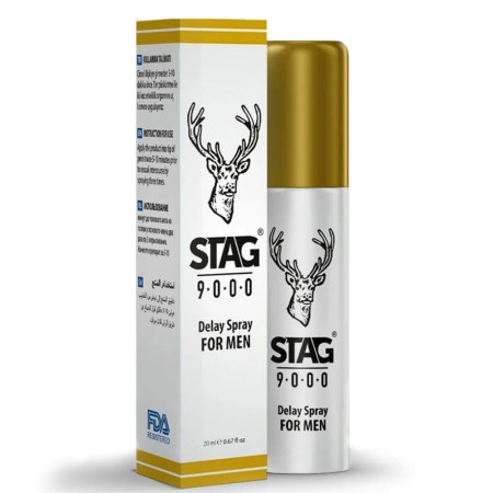 Staag 9000 Deelay Sprey 20 ml Erkekler İçin Cinsel Boşalmayı Geciktiren Özel Formül
