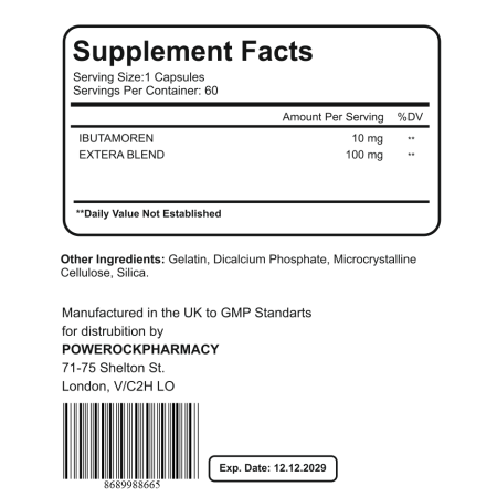 Powerock MK677 60 Kapsül 