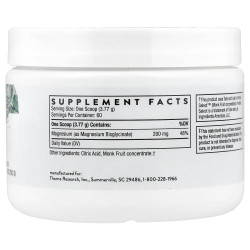 Thorne Magnesium Bisglycinate 7.98 oz (226.2 g)