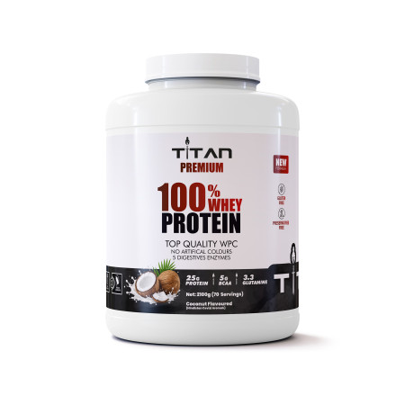 Titan Premium 100% Whey Protein WPC70 2300g