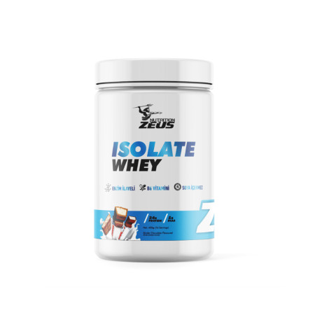 WHEY ISOLATE  %90 PROTEİNLİ EN SAF WHEY Zeus Nutrition 400gr